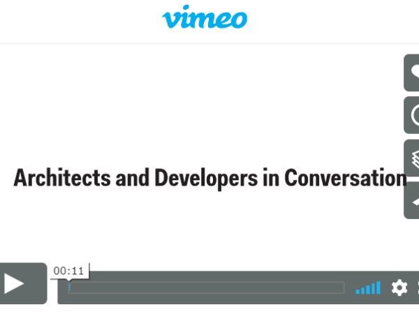 Architects and Developers in Conversation