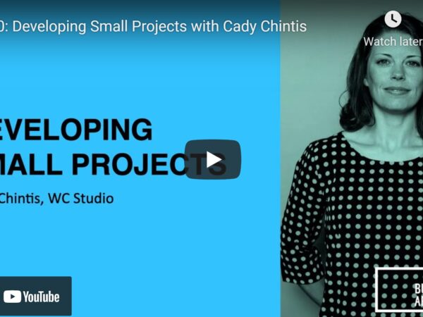 Podcast Interview: Developing Small Projects with Cady Chintis